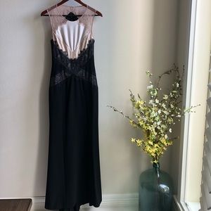BCBG open back formal dress